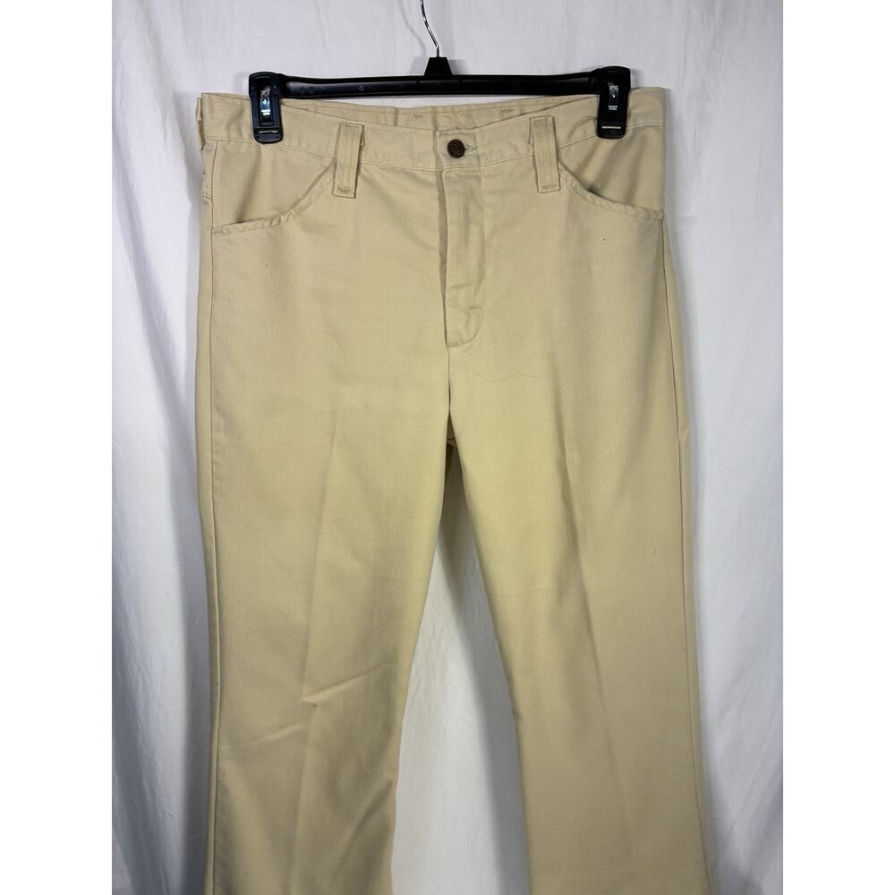 Vintage Sears Mens Pants Perma-Prest Twill Full Cut Work n' Leisure